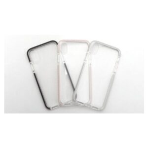 iPhone12シリーズ クッションバンパーケース ホワイト ブラック ピンク